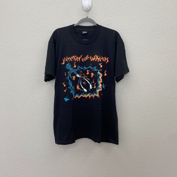 VTG Screen Stars Best Jammin For Wishes Single Stitch Short Sleeve Shirt Mens XL - Picture 1 of 5